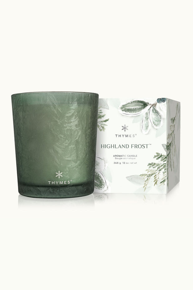 Thymes Candle Highland Frost Large 13 oz