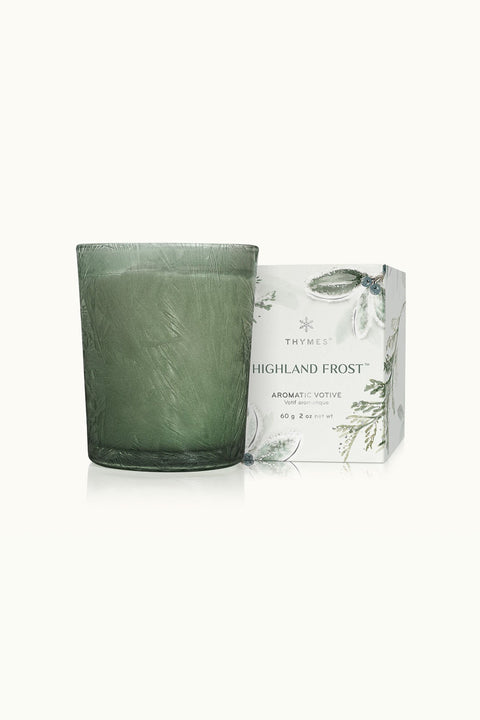 Thymes Votive Candle Highland Frost 2 oz