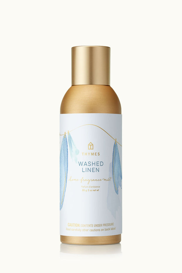 Thymes Washed Linen Home Fragrance Mist