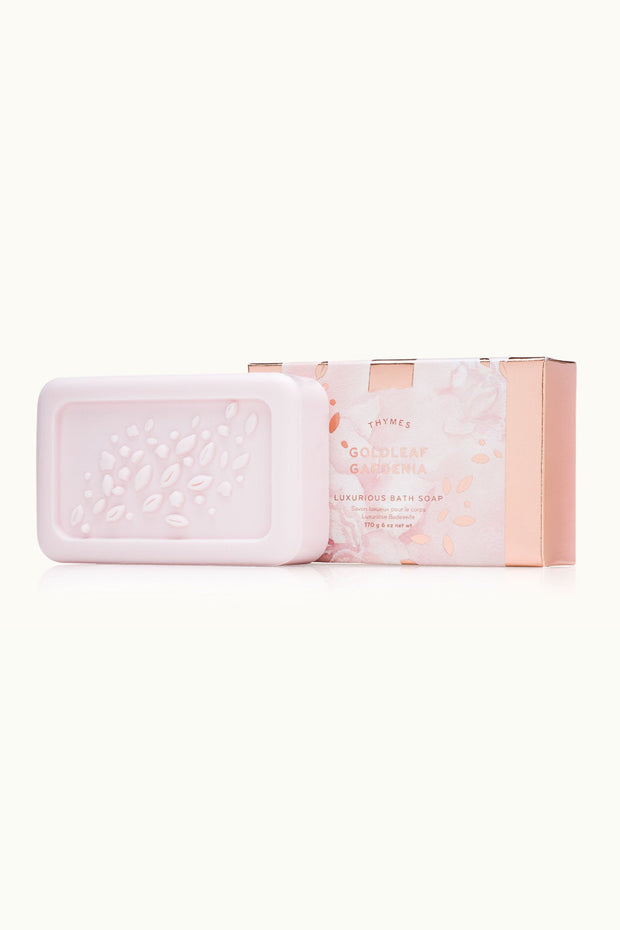 Thymes Goldleaf Gardenia Bar Soap