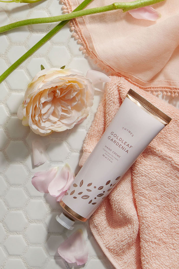 Thymes Goldleaf Gardenia Hand Creme