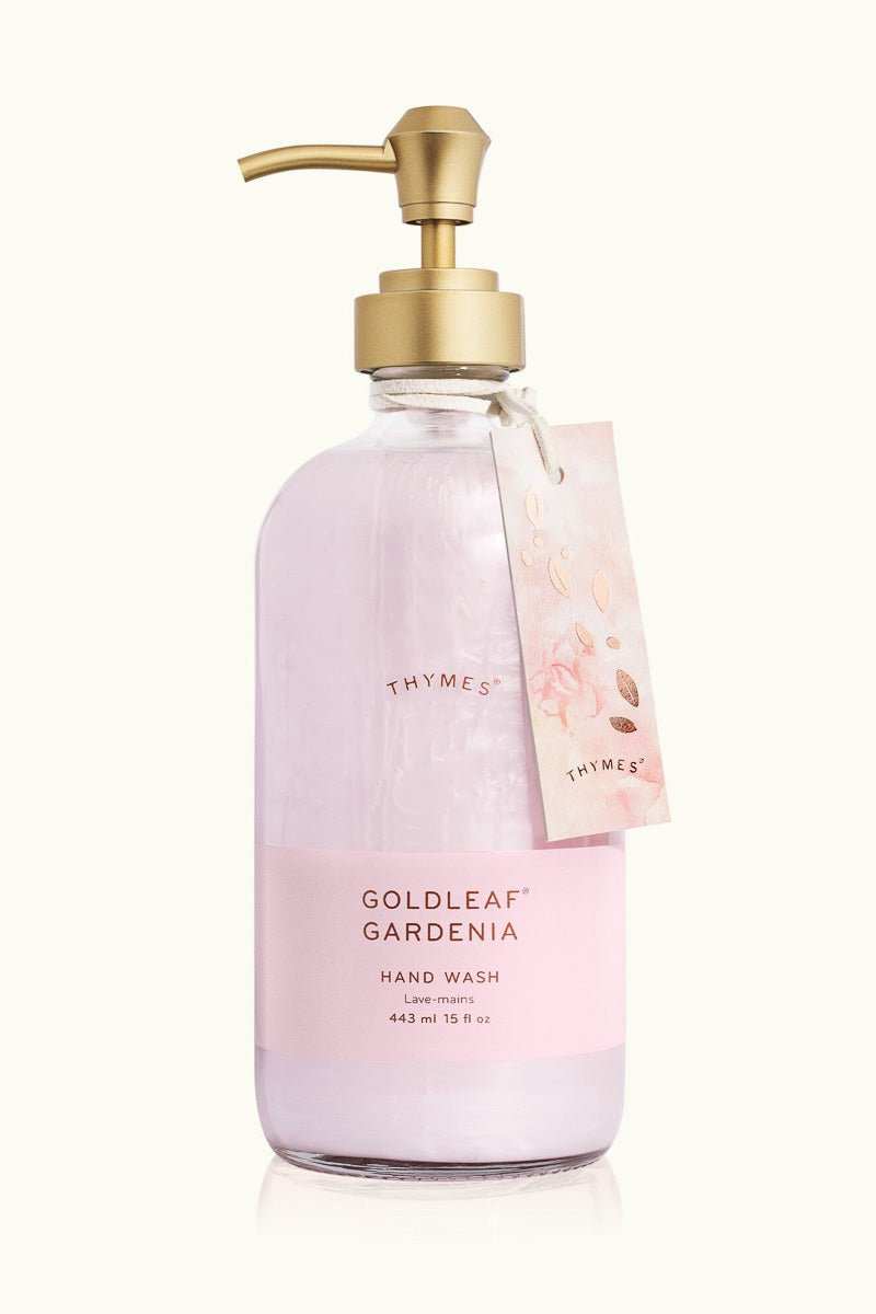 Thymes Goldleaf Gardenia Large Hand Wash