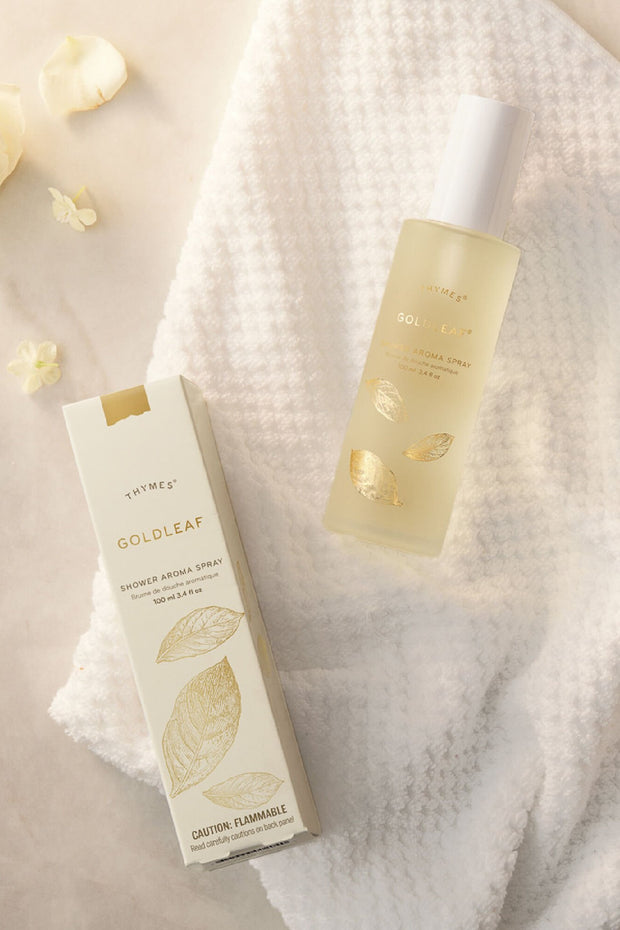 Thymes Goldleaf Shower Aroma Spray