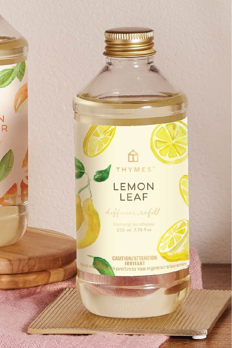Thymes Lemon Leaf Reed Diffuser Oil Refill - Thumbnail 3