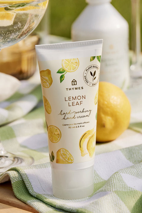 Thymes Lemon Leaf Hard-working Hand Cream