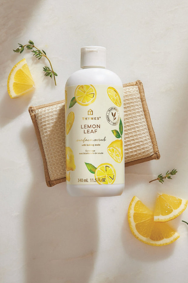 Thymes Lemon Leaf Surface Scrub