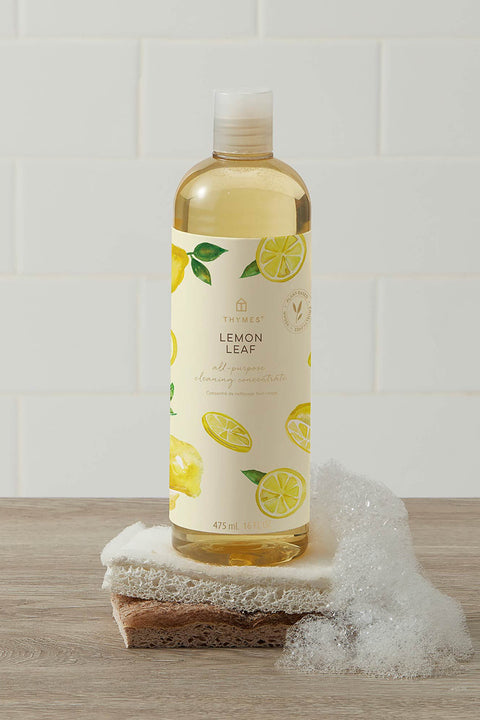 Thymes Lemon Leaf All Purpose Cleaning Concentrate