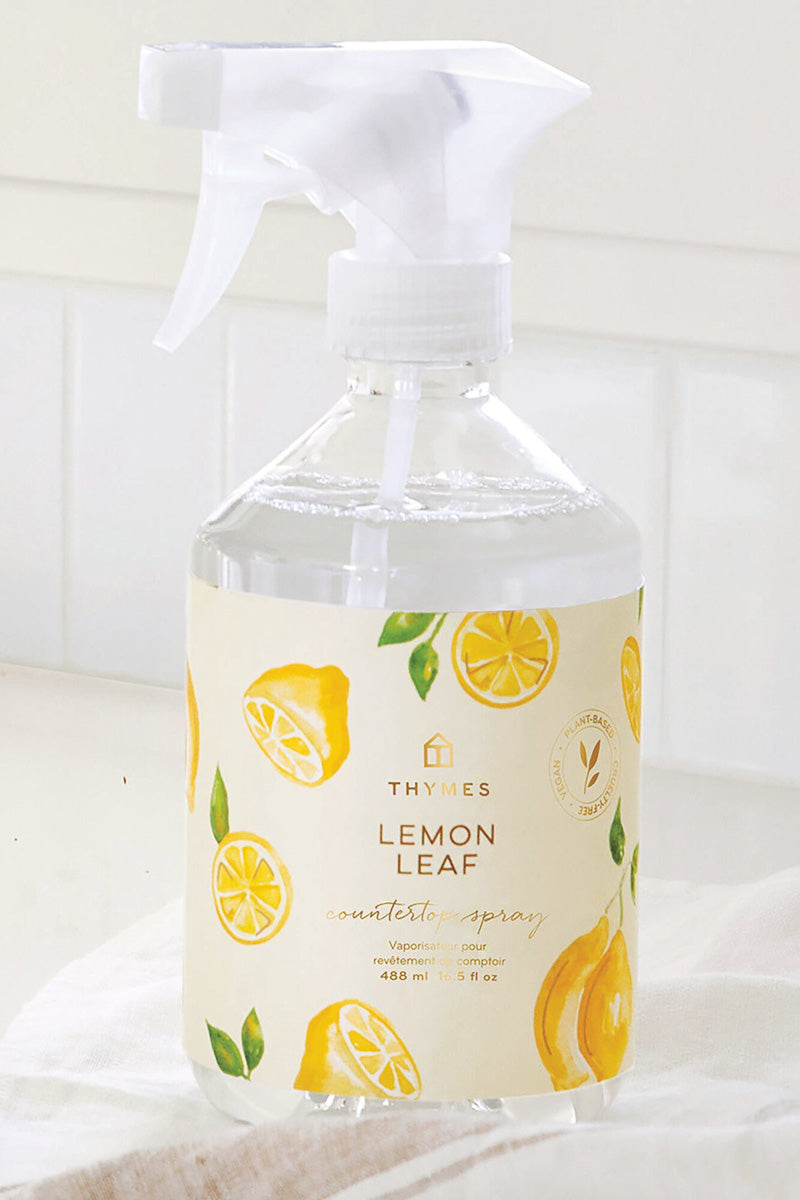 Thymes Lemon Leaf Countertop Spray