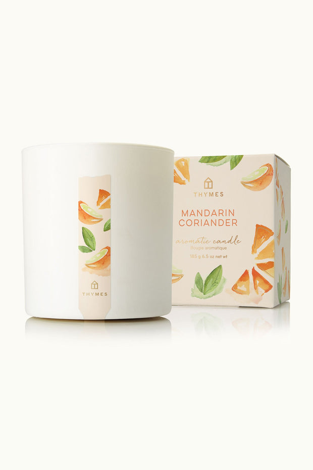 Thymes Mandarin Coriander Poured Candle