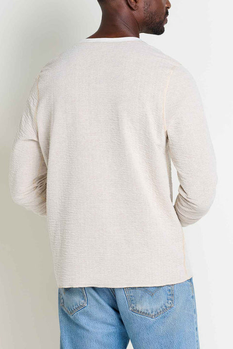 Toad & Co Men's Nord Reversible Long Sleeve Henley Salt Extra Large