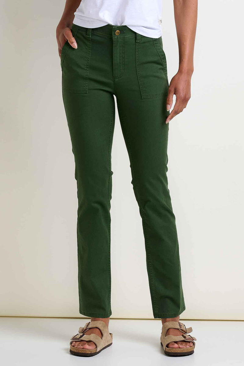 Toad & Co Women's Earthworks Pant Size 6 Epidote