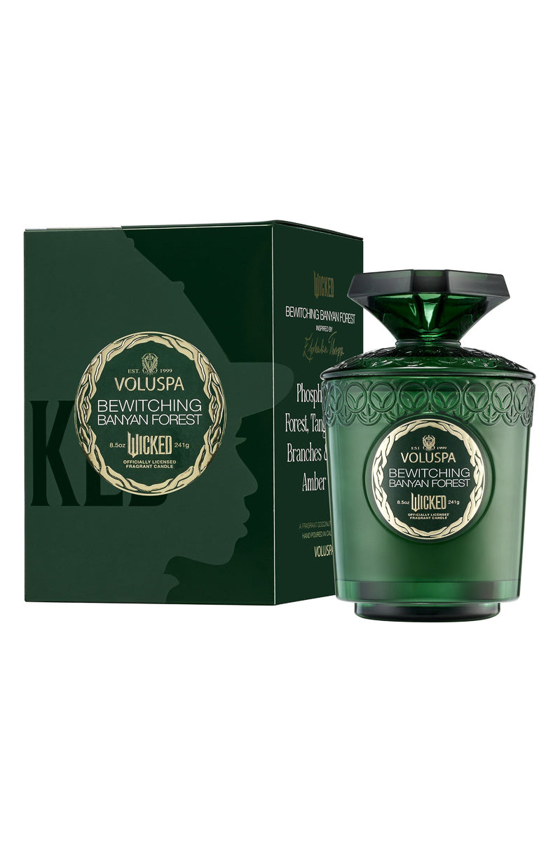 Voluspa Bewitching Banyan Forest Boxed Candle