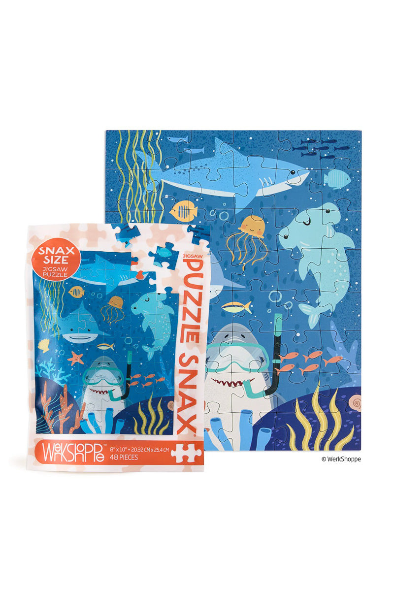 Werkshoppe Puzzle Snax Shark Tank 48 Pieces