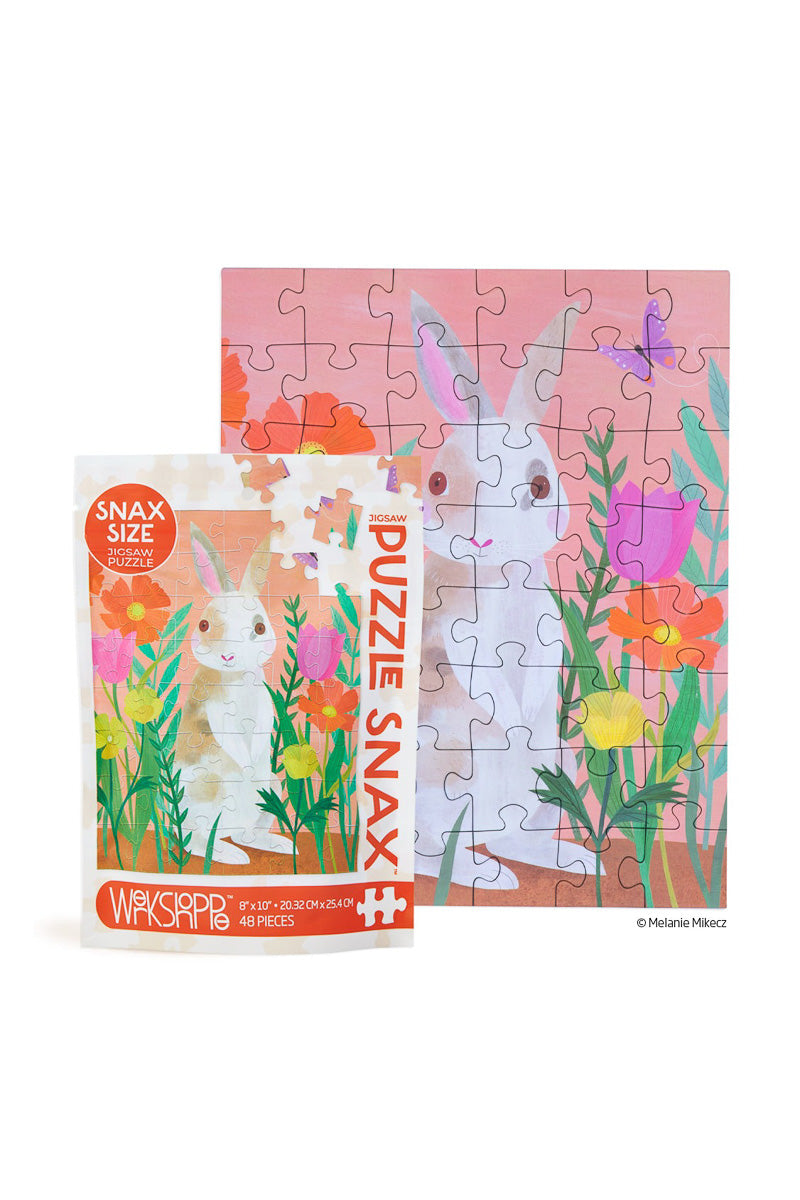 Bunny Patch 48 Piece Puzzle Snax