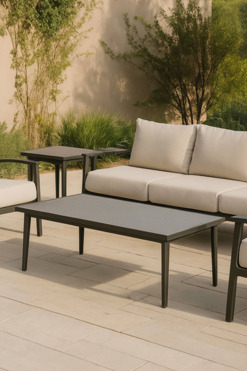 Alfresco Ramblas Coffee Table Rectangle 47" Raven