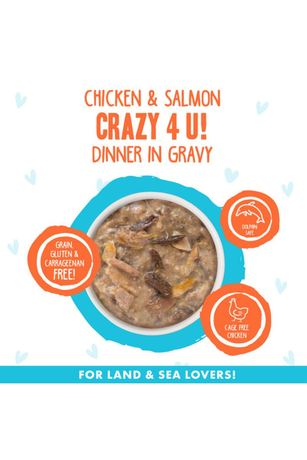 Weruva BFF OMG Crazy 4 U Chicken/Salmon 2.8 oz