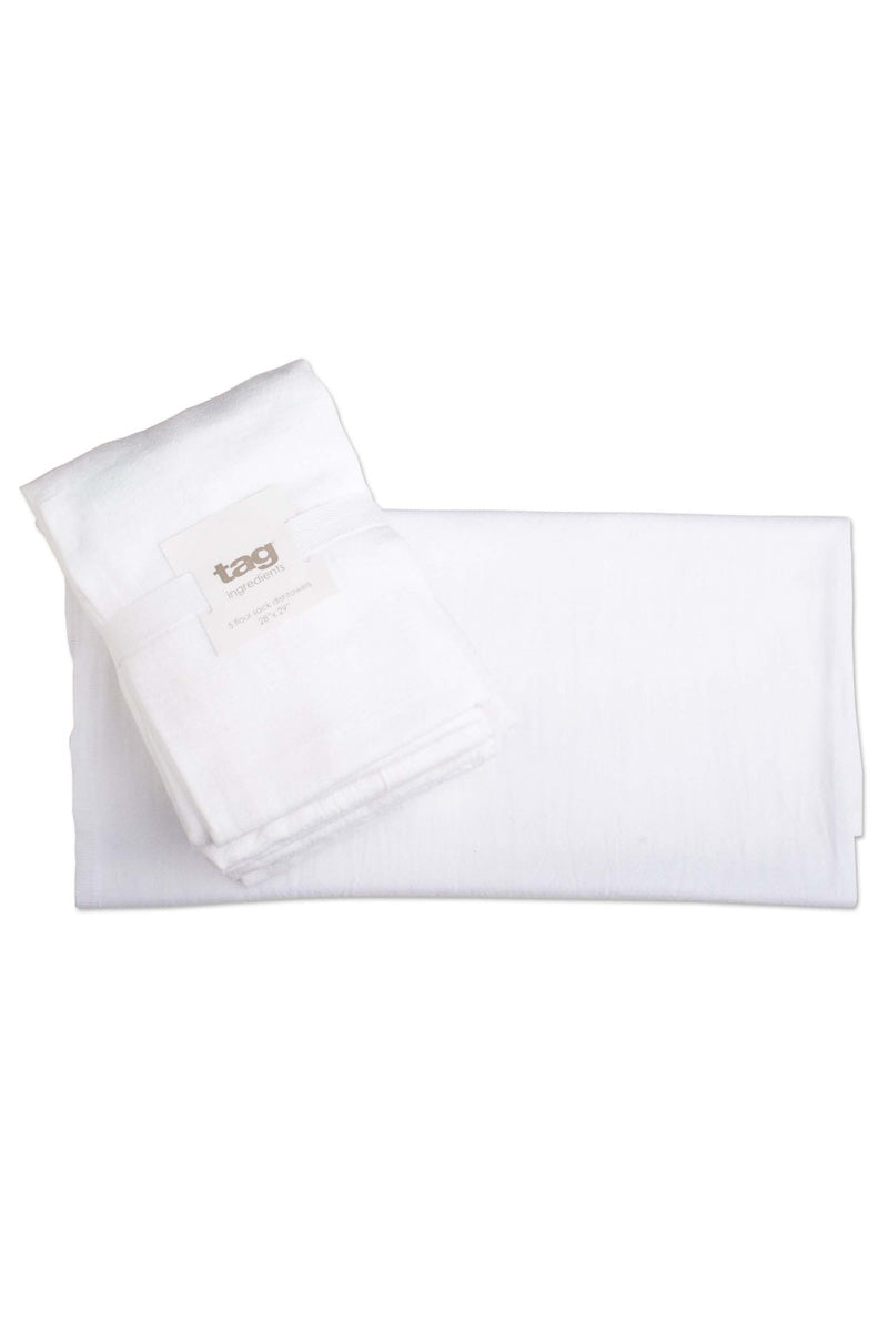 Flour Sack Dishtowels Set/5
