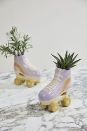 Rollerskate Planter 7.25"6.75"