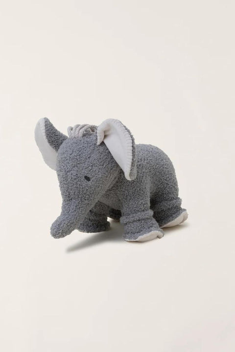 Barefoot Dreams Cozy Chic Elephant Buddie Toy Warm Gray-Stone