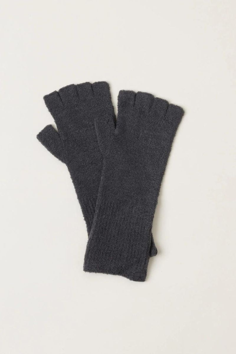 CozyChic Lite Fingerless Gloves S/M Carbon
