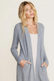 Barefoot Dreams Cozy Chic Ultra Lite Everything Cardigan Moonbeam Extra Small