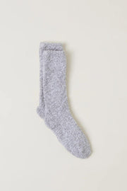 CozyChic Womens Heathered Socks Oyster White