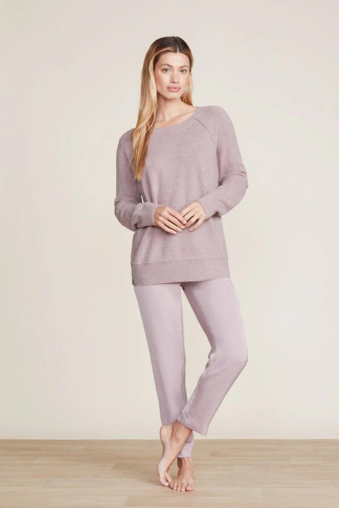 PULLOVER, RAGLAN DEEP TAUPE LG