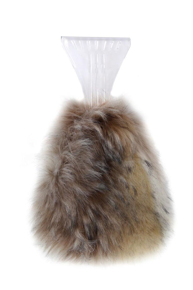 Fabulous Furs Faux Fur Ice Scraper Arctic Fox