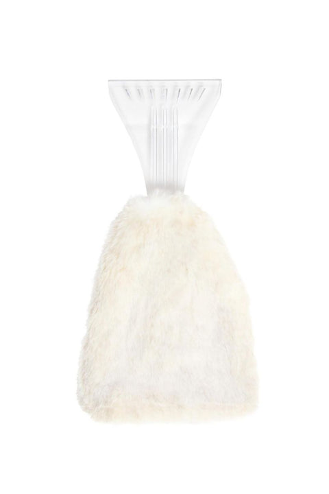 Fabulous Furs Mink Faux Fur Ice Scraper Pearl