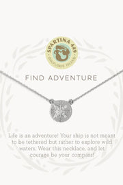 Spartina Sea La Vie Necklace 18" Adventure Silver