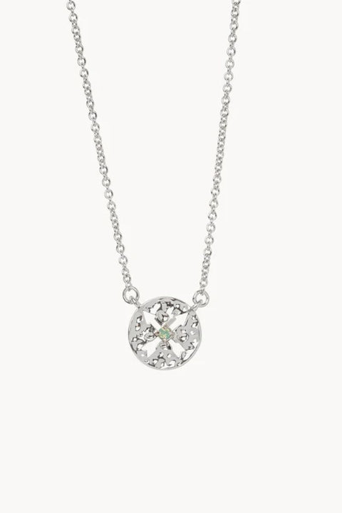 Spartina Sea La Vie Necklace 18" Brave Silver