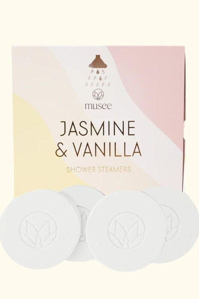 Musee Jasmine and Vanilla Shower Steamers