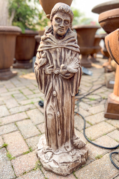 STATUE, ST FRANCIS 25" BR