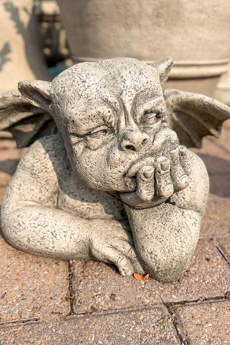 Campania Grumblethorpe Gargoyle Statue 14.5" AS