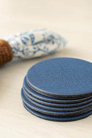 COASTER, NAVY CANVAS