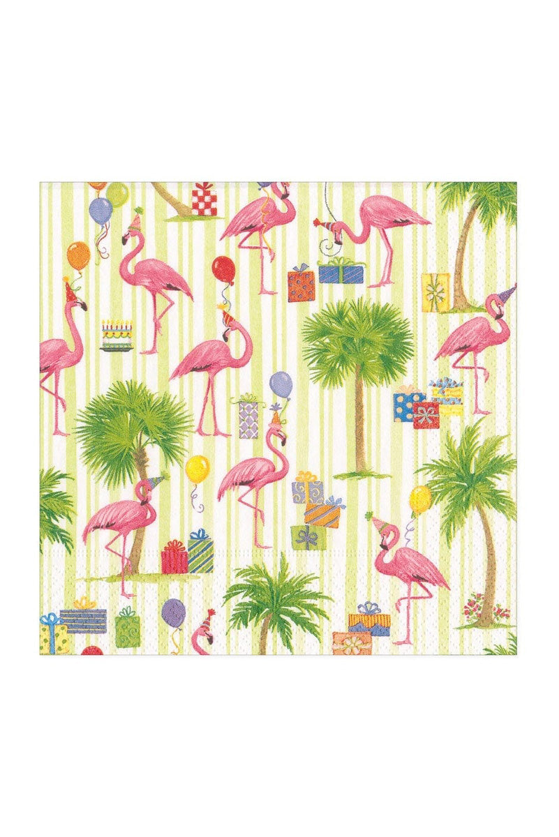 Caspari Party Flamingos Luncheon Napkins