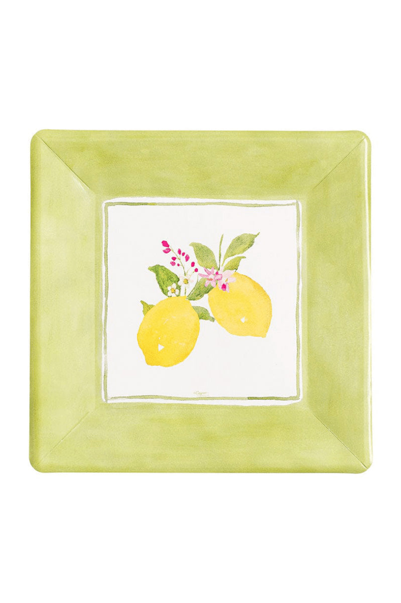 PLATE, SALAD LIMONCELLO SQ