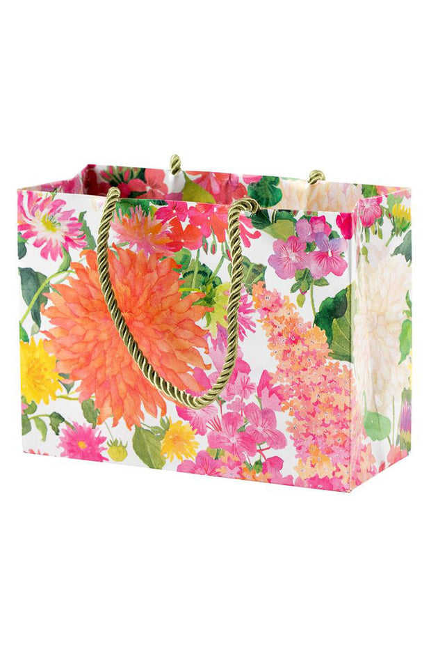 Caspari Summer Blooms Small Gift Bag