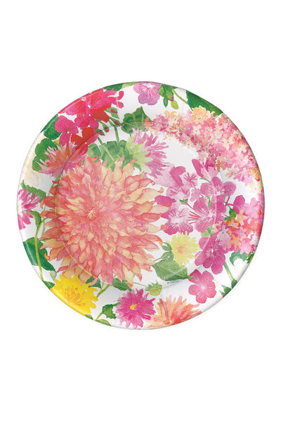 Caspari Summer Blooms Paper Salad Plates