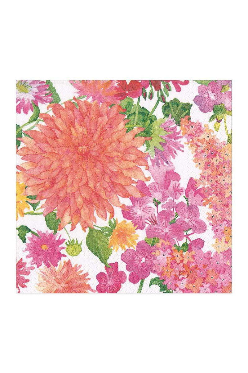Caspari Summer Blooms Lunch Napkins