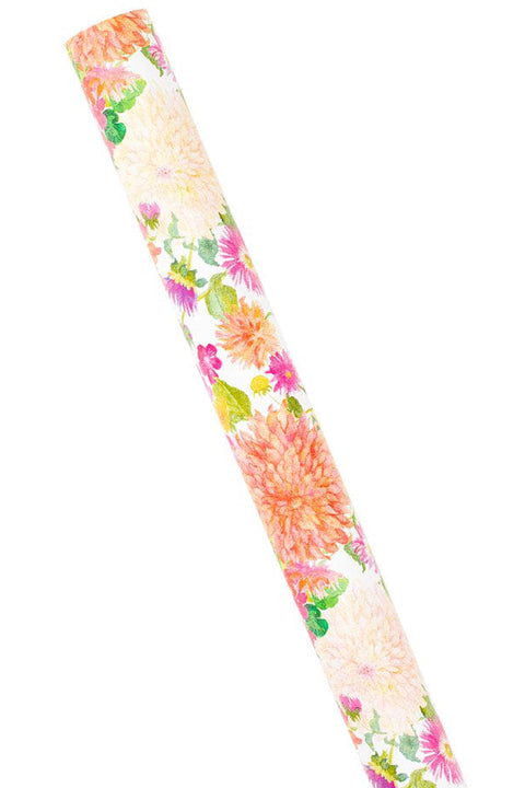 Caspari Summer Blooms Gift Wrapping Paper - 30 x 8 Roll