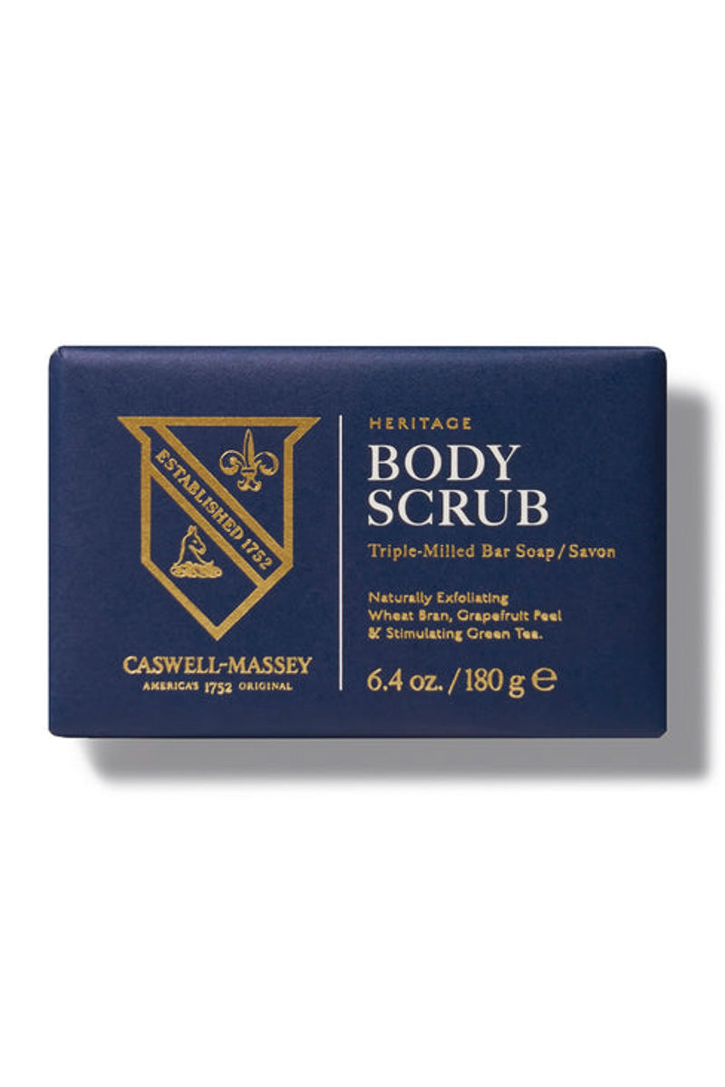 Heritage Body Scrub Bar Soap 6.4 oz