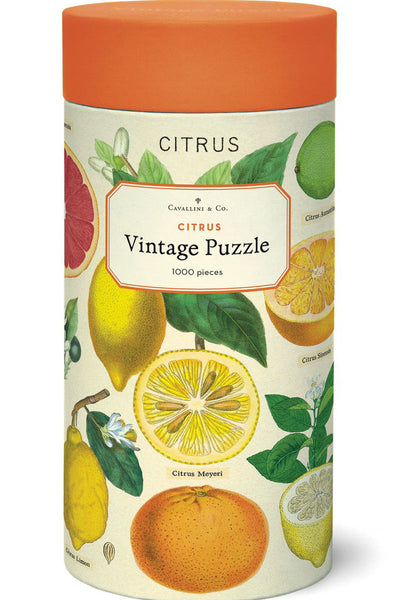 Cavallini & Co. Citrus Vintage Puzzle 1000 Pieces