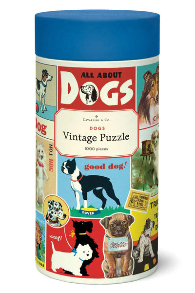 Cavallini & Co. Dogs Puzzle 1000 Pieces