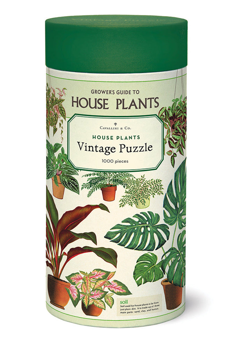 Cavallini & Co. House Plants Vintage Puzzle 1000 pieces