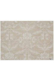 Chilewich Damask Rectangle Placemat Flax