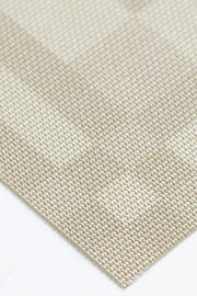 Chilewich Handkerchief Compact Rectangle Placemat Flax