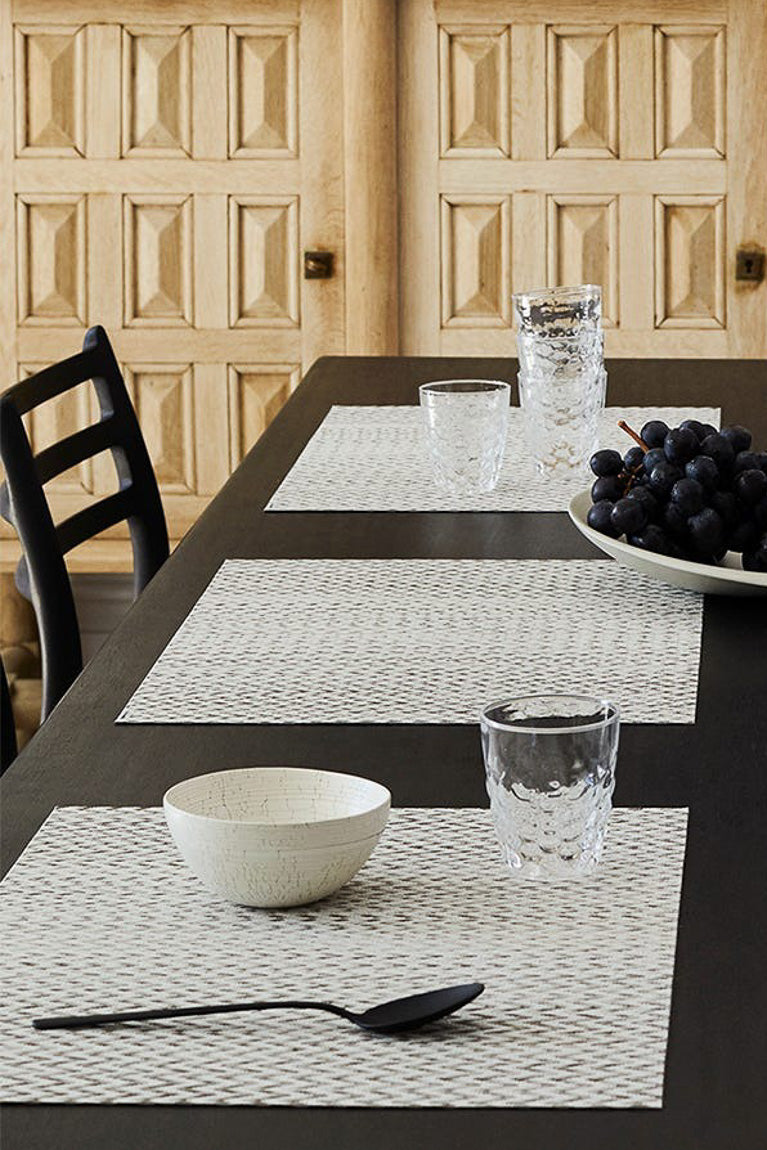 Chilewich Quill Placemat 14"x19" Sand