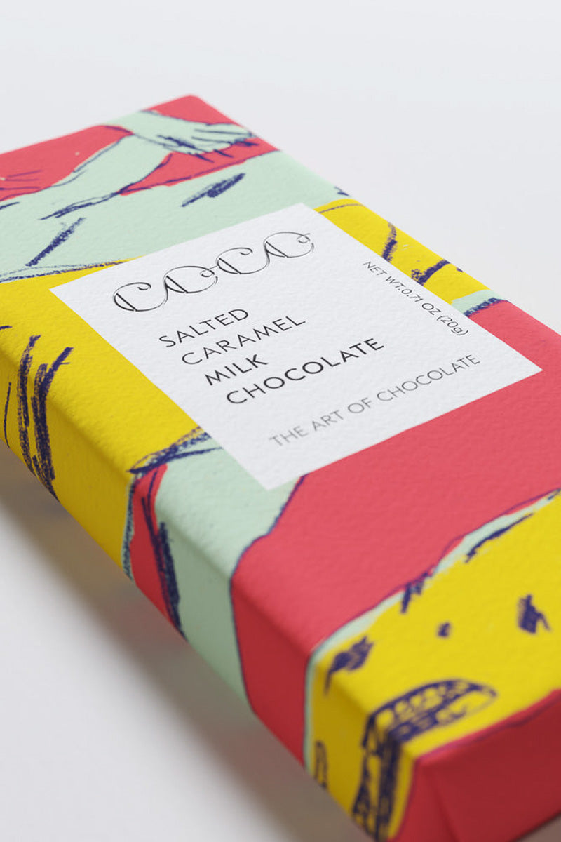 COCO Chocolatier Salted Caramel Mini Chocolate Bar