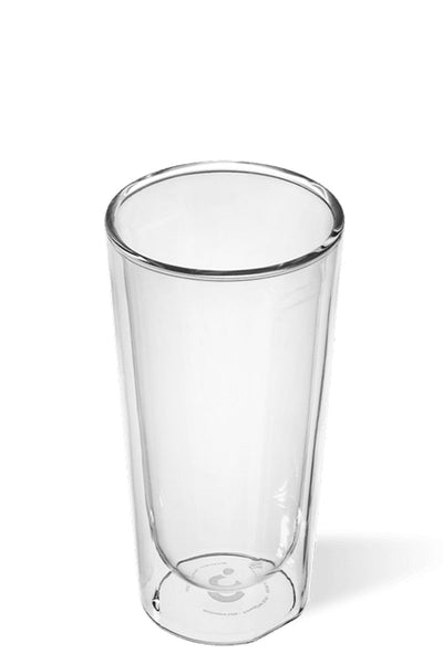 GLASS PINT, 16OZ CLEAR 2 PACK
